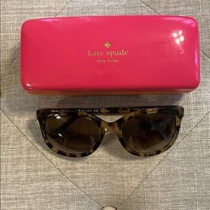 Kate Spade tortoise shell sunglasses